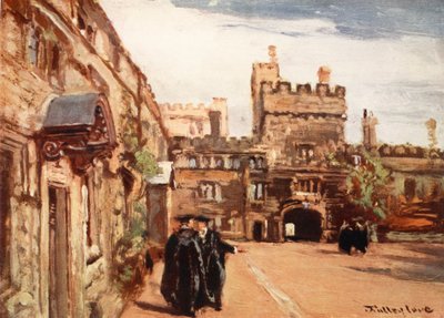 Jesus College (1903) by John Fulleylove